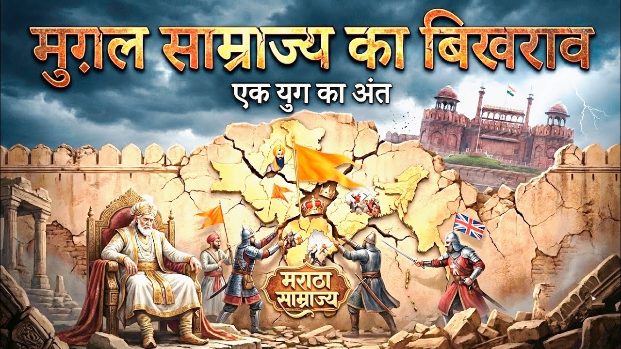 मुगल साम्राज्य बिखराव  || most important question|| मराठा साम्राज्य all exam most || question#gk#gkd