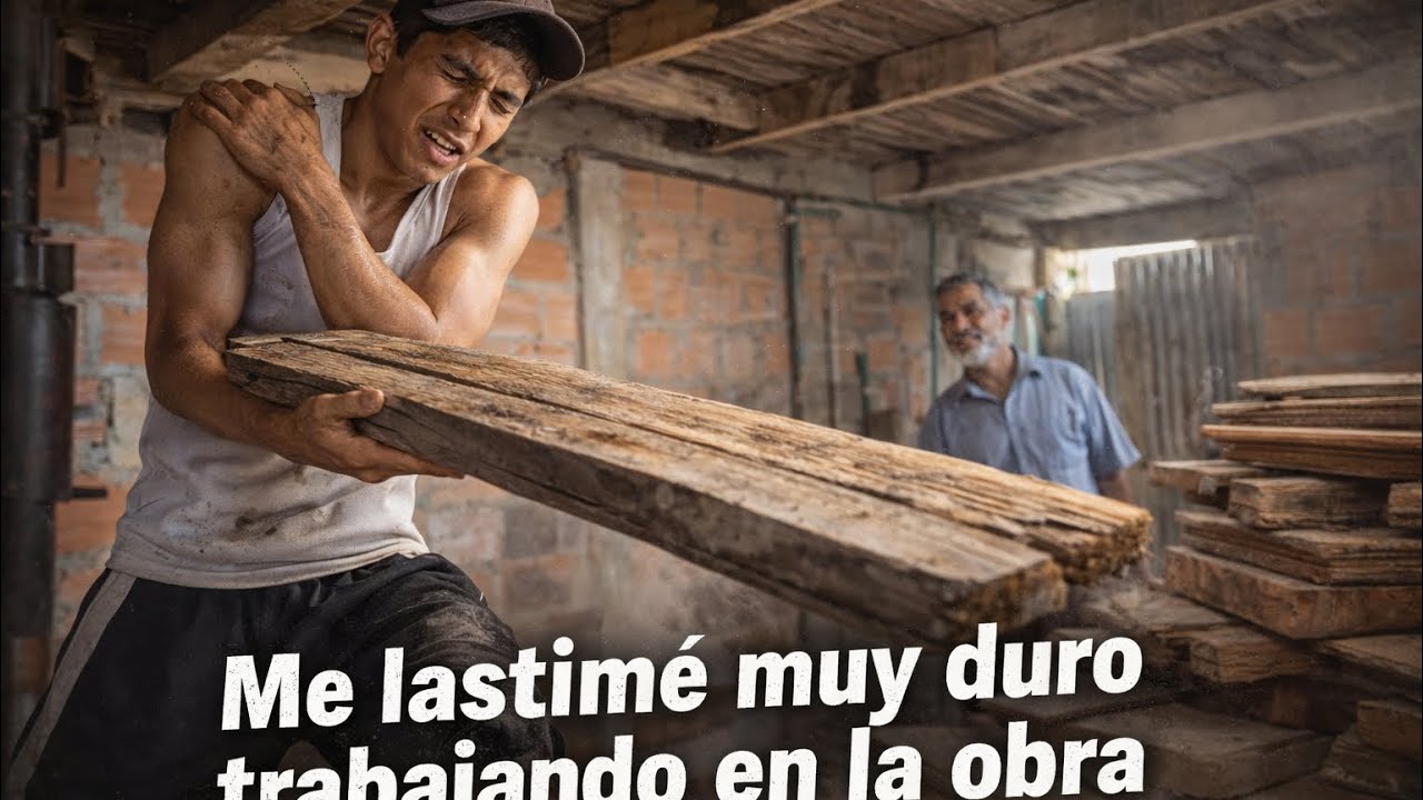 ME LASTIME DESARMANDO LAS PLANCHAS Y ORGANIZANDO EN LA OBRA:/