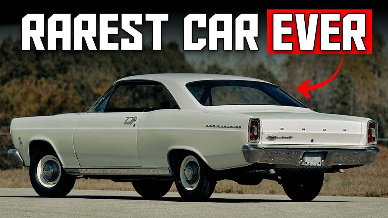 8 Muscle Cars So Rare Most People Never Saw One!