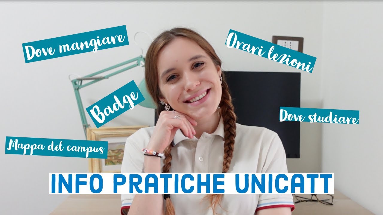 UNICATT: INFO PRATICHE - orari corsi, aule esami, mappa del campus, mensa, biblioteche, badge