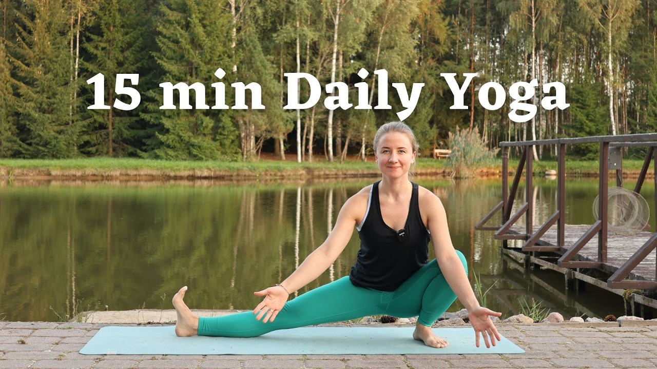 15 min Daily Yoga Flow | Boost your Energy, Feel Strong and Ready for the Day