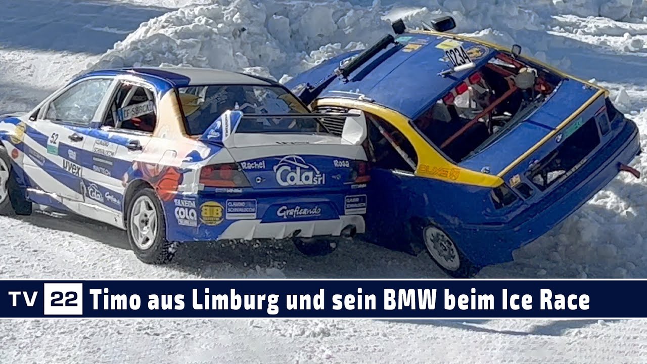 MOTOR TV22: Timo aus Limburg und sein BMW mit über 500 km Anreisei beim Ice Race im Kaunertal 2024