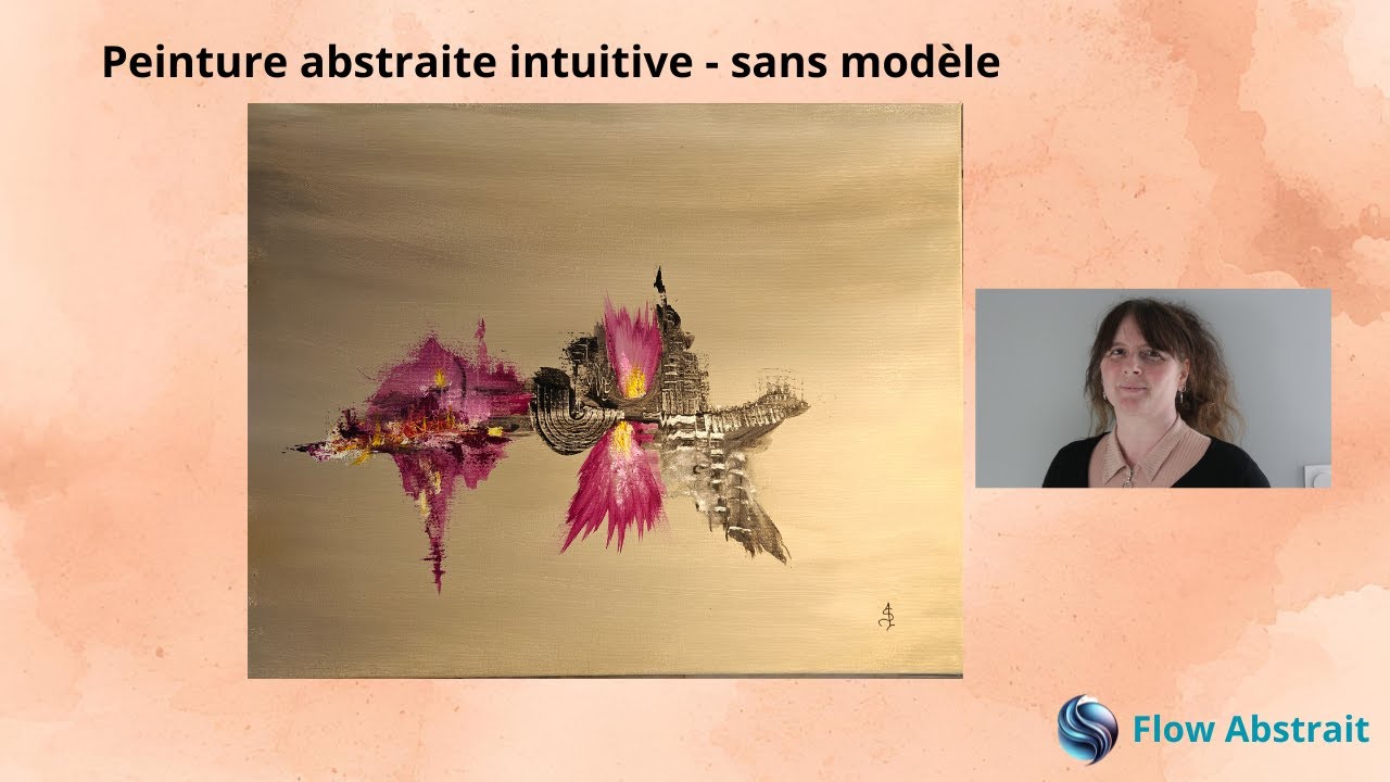 Apaisement - Peinture acrylique intuitive contemporaine - Entre ombre et lumière