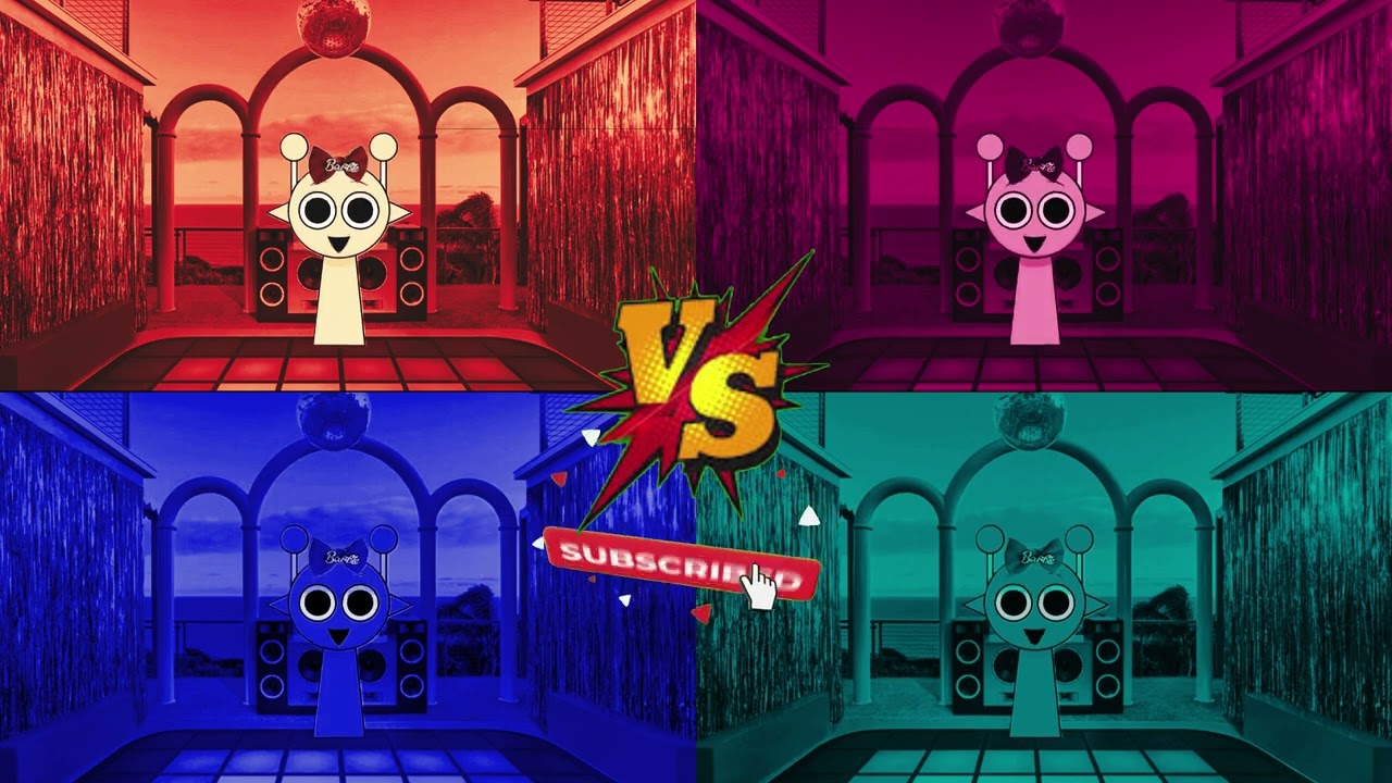 SPRUNKI OC Mix Colors 45 