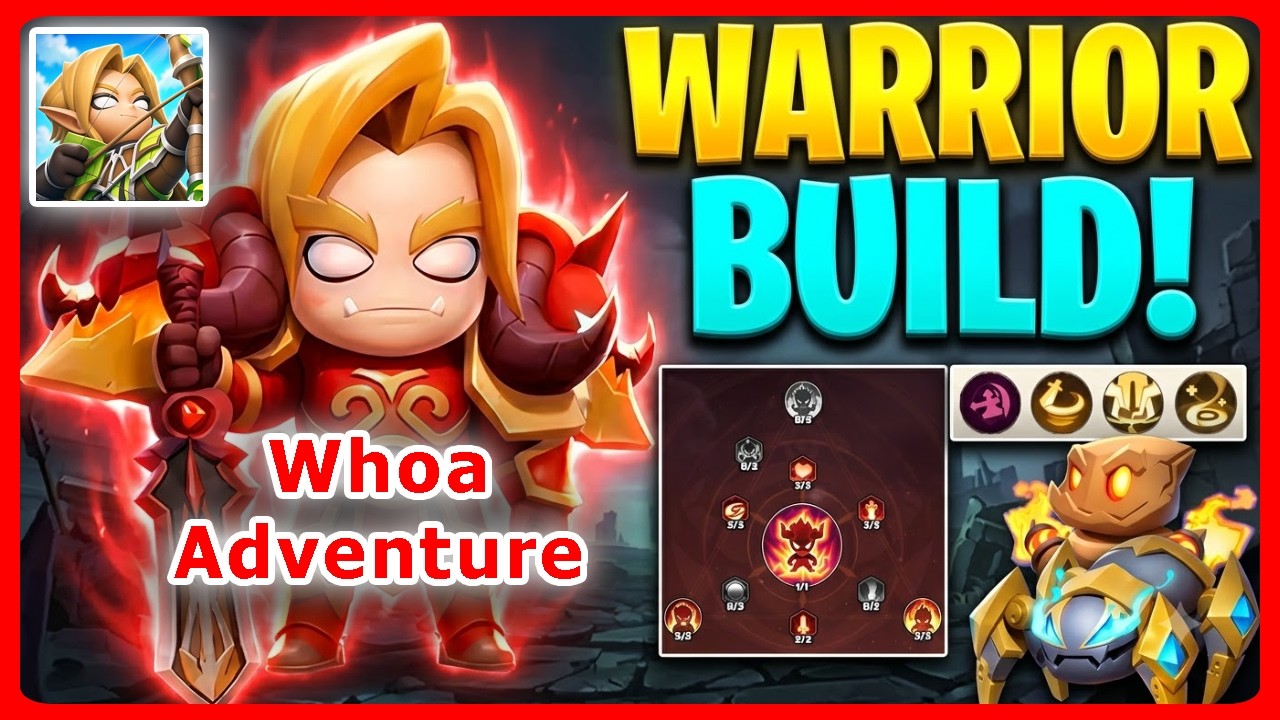 ULTIMATE Warrior Build Guide: Skills, Pets, Stats & more | Whoa Adventure