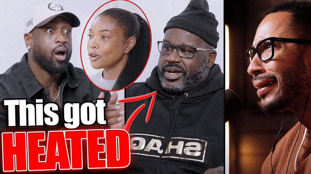 Dwyane Wade Gets HEATED on Shaq’s Podcast Over Gabrielle Union’s 50/50 Comments