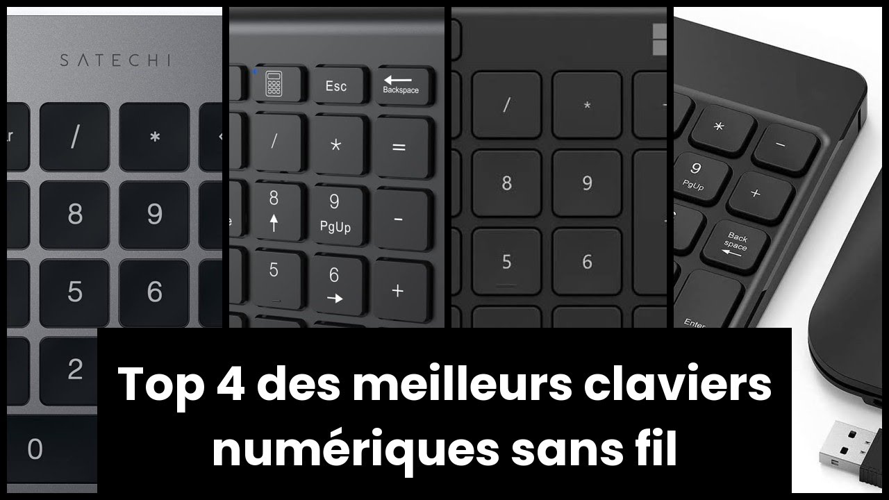 【CLAVIER NUM&Eacute;RIQUE SANS FIL】Top 4 des meilleurs claviers num&eacute;riques sans fil 🥇