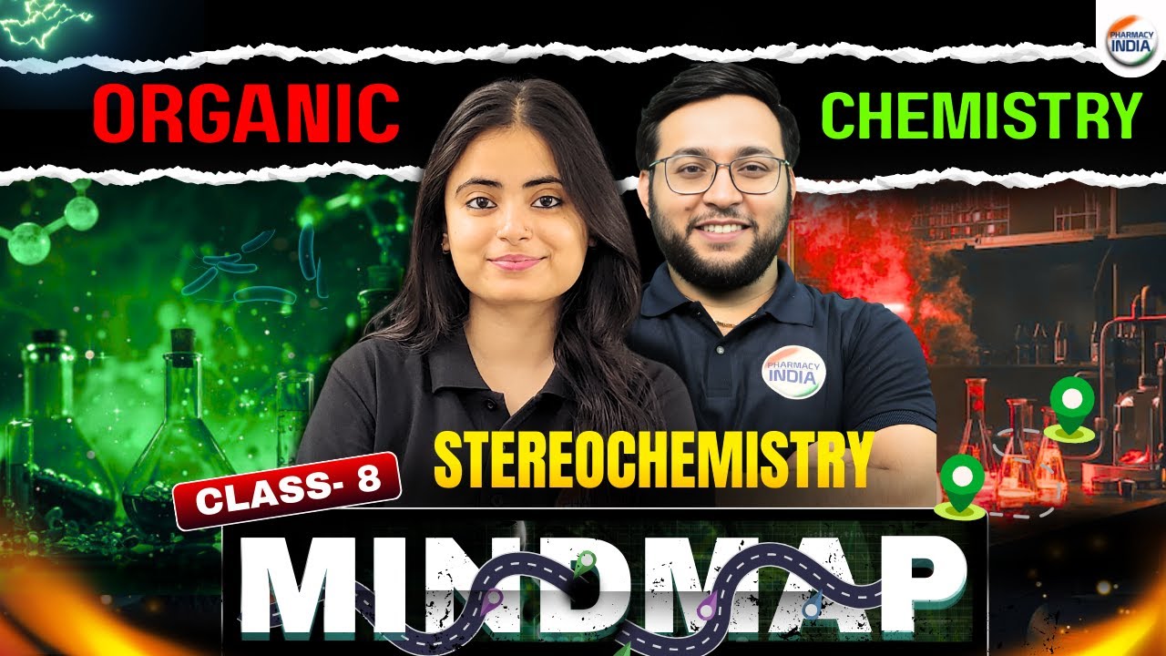 Class  - 8 | Stereochemistry | Organic Chemistry | Mind Map 