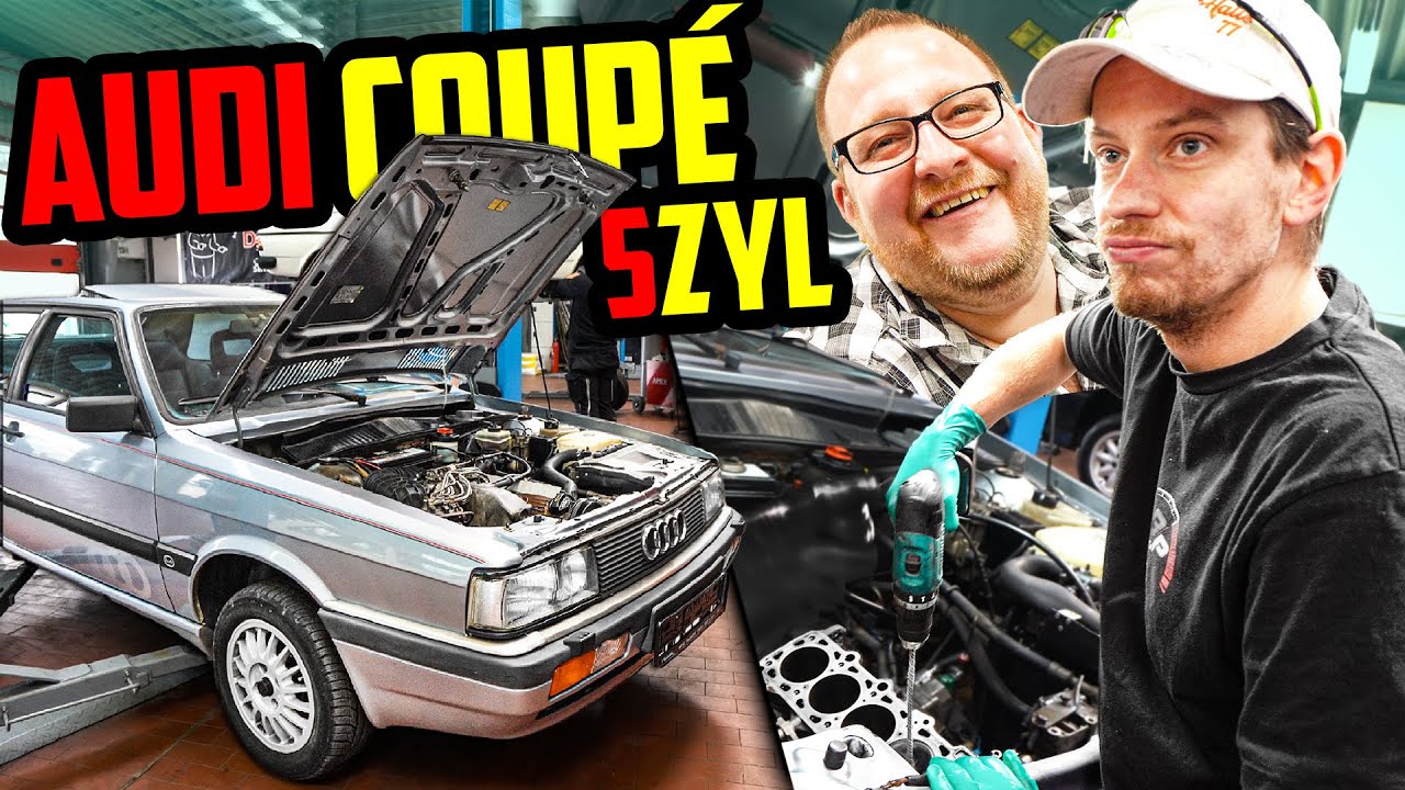 Björn Pieper GREIFT ein! - Audi Coupé 5Zylinder - Wir zerlegen den Motor!