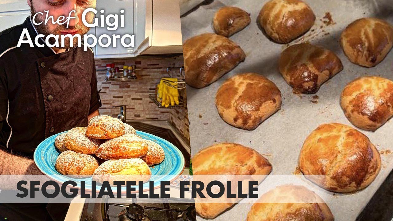 Sfogliatelle Frolle Napoletane fatte in casa super semplici #ricetta #frollenapoletane #dolce