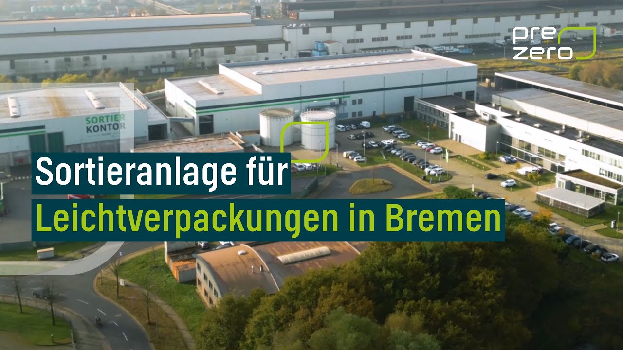 PreZero – Sortieranlage für Leichtverpackungen in Bremen