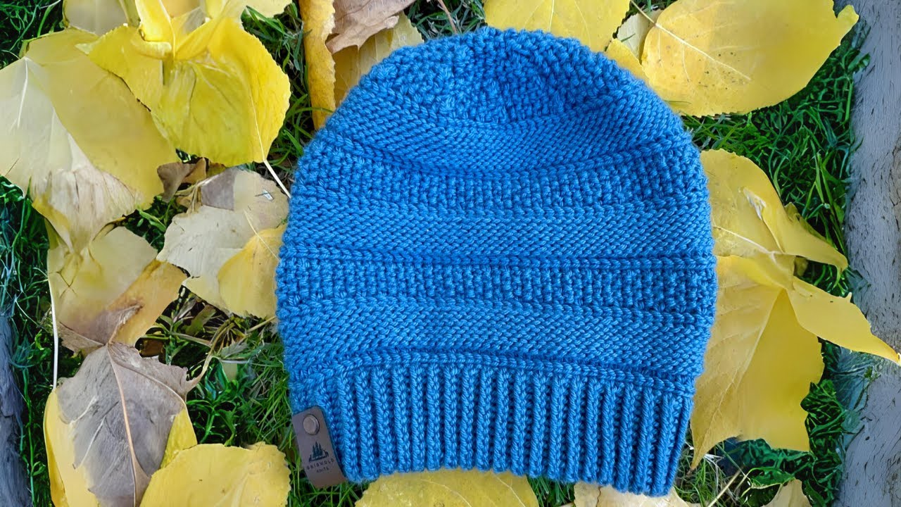 Knitting Tutorial Slouchy Hat- Camp Beanie