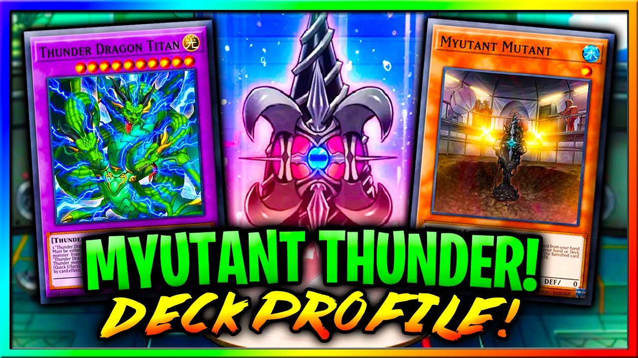 10+ INTERRUPTIONS! MYUTANT THUNDER 2023 IS WILD!! | DECK PROFILE W/ COMBO & TEST HAND!