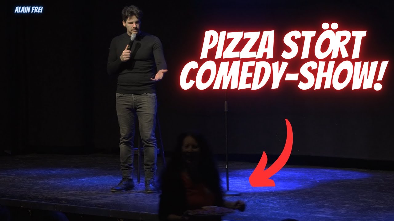 Pizza stört Comedy-Show! - Alain Frei