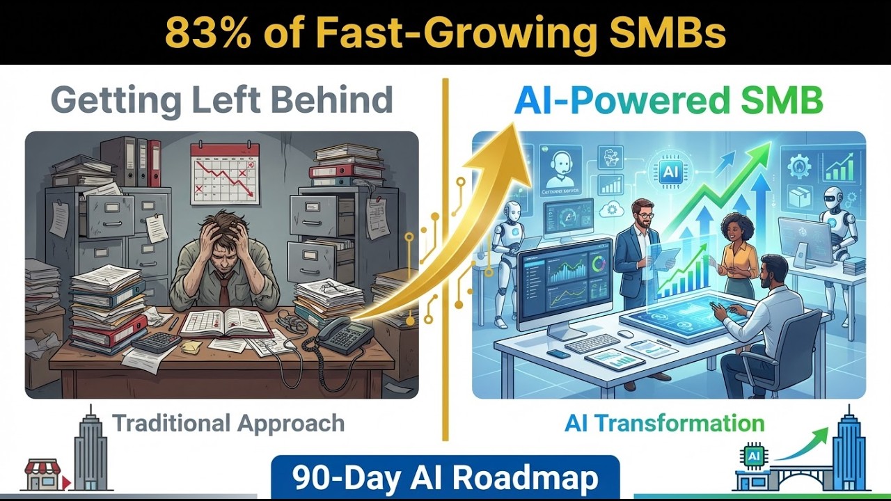 90-Day AI Roadmap: How SMBs Beat Fortune 500 Companies