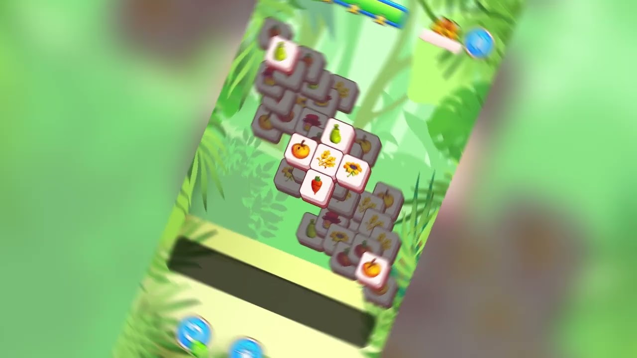 Safari Mahjong Tiles 🌿🀄#gamessafarimahjong  #puzzlegame #mahjongtiles #mobilegaming #relaxinggame