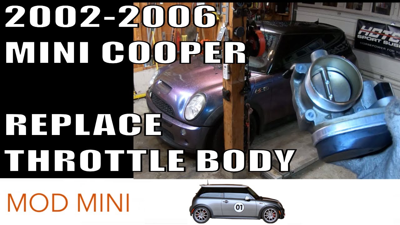 Replace R53 MINI Cooper Throttle Body P1125 P1126 P0638  2002-2006