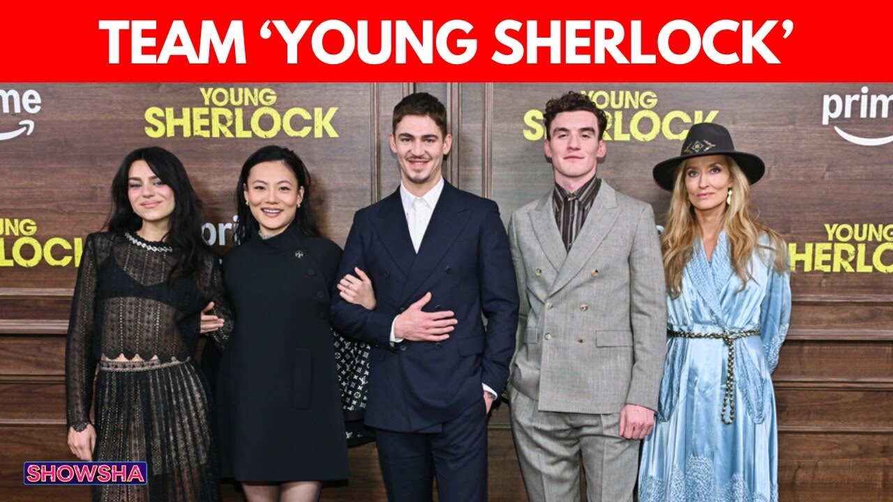 Hero Fiennes Tiffin, Dónal Finn & Team ‘Young Sherlock’ Turn Heads At NYC Premiere | N18G