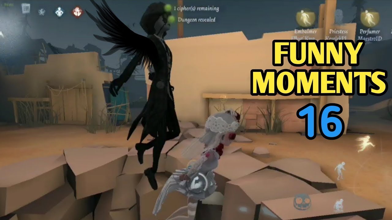 Identity V Funny Random Moments Montage Episode 16