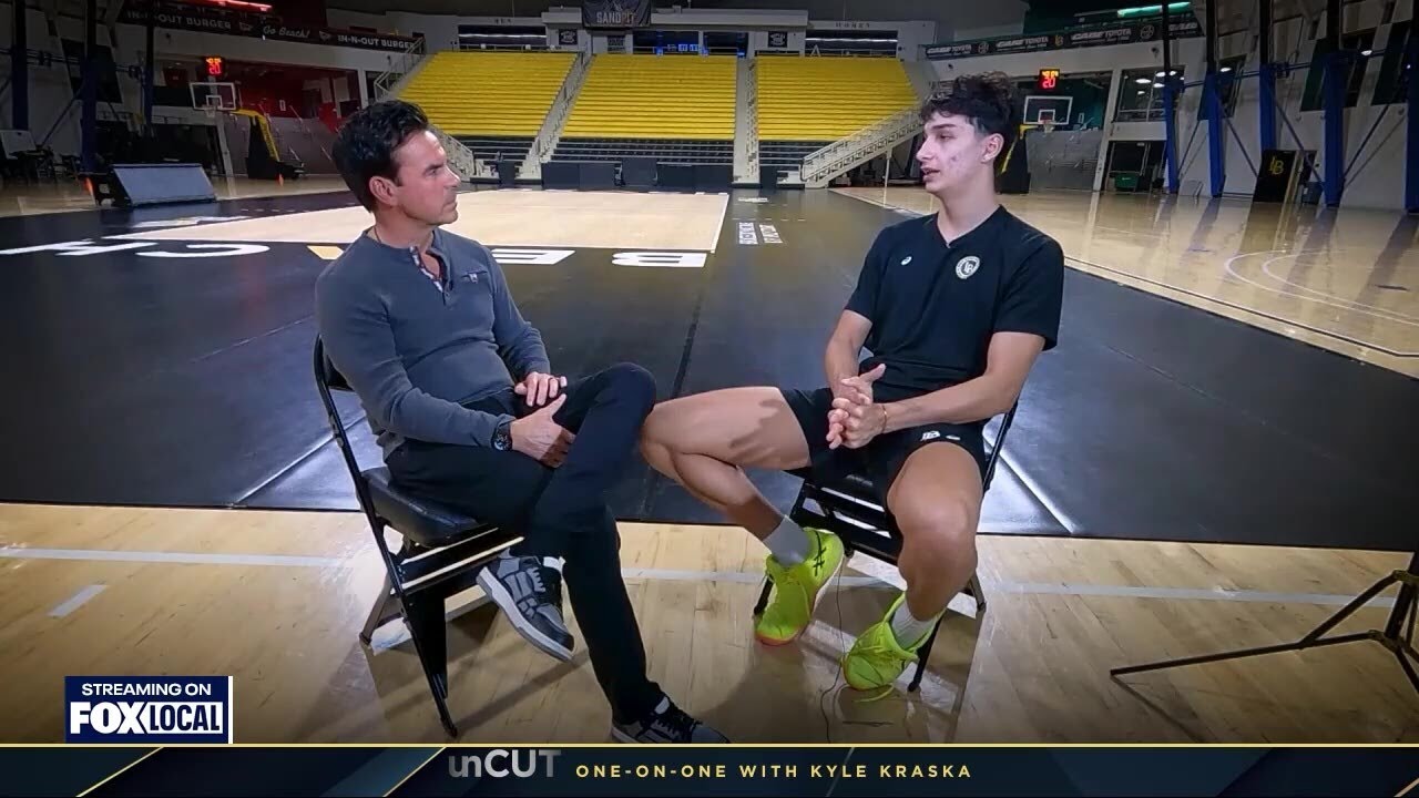 UnCut: Volleyball’s Magic Johnson? Moni Nikolov’s 80MPH Serve Is Just the Beginning  | FOX 11 LA