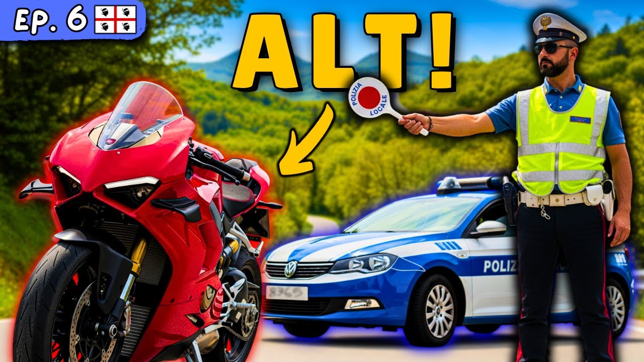 FERMATI dalla POLIZIA sul PASSO del CERRETO 👮 | Sardegna EP. 6