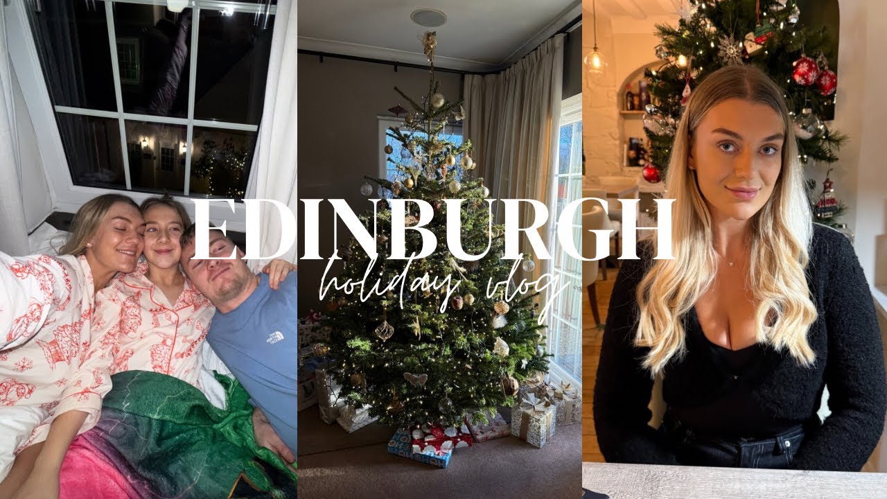 Holiday Vlog | Christmas 2025 in Edinburgh 