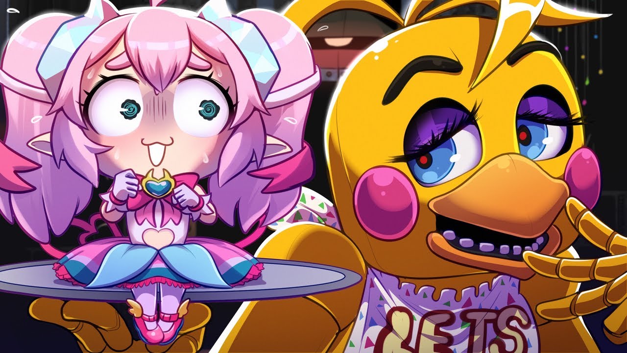 Чиби сходит с ума в Five Nights at Freddy's 2