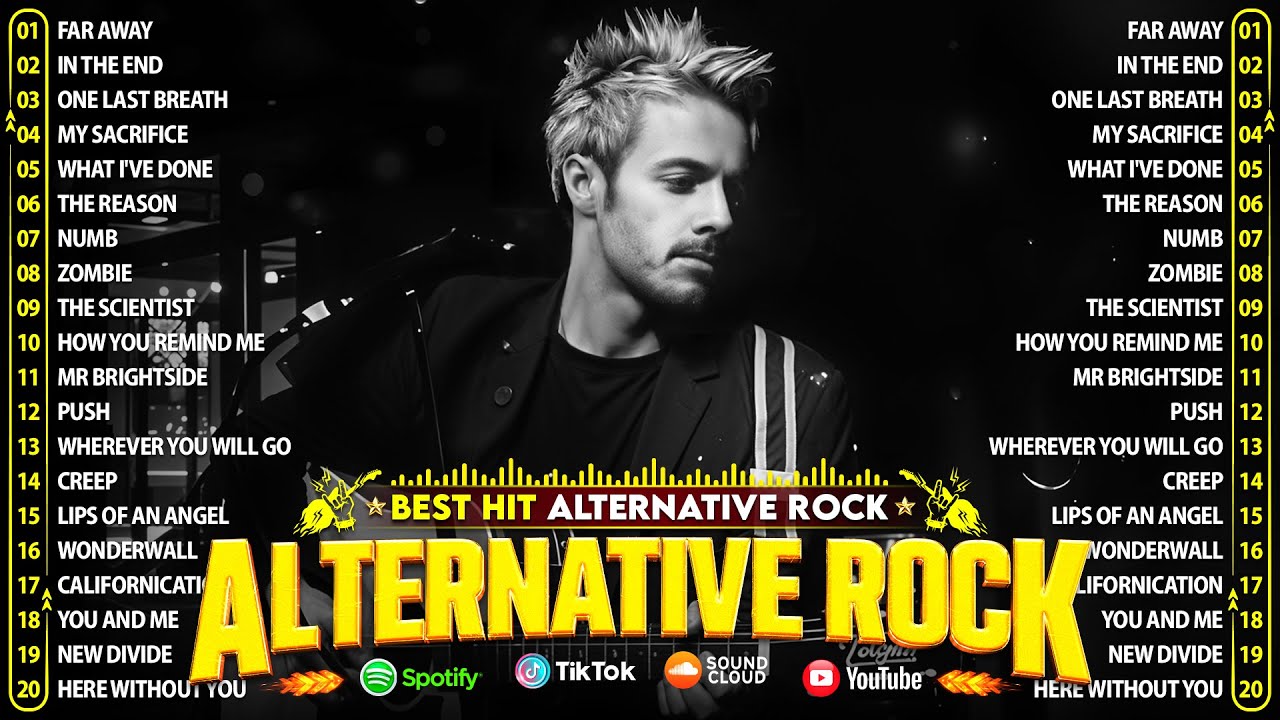 Simple Plan, Hoobastank, The Calling, Howie Day, Linkin Park, Creed - BEST ALTERNATIVE ROCK 2000's