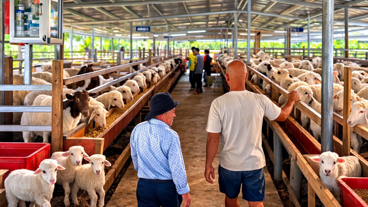 HÔM NAY THĂM TRANG TRẠI 600 CON CỪU – DÊ – NGỰA CỦA ANH THIẾU TƯỚNG NGỌC MÔ HÌNH ĐẦU TƯ HƠN 5TỶ ĐỒNG