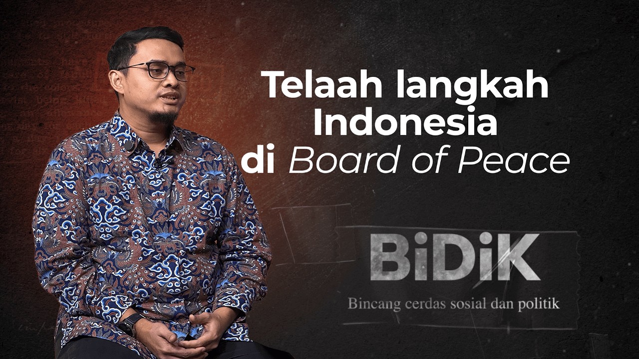 Telaah langkah Indonesia di Board of Peace (BoP)