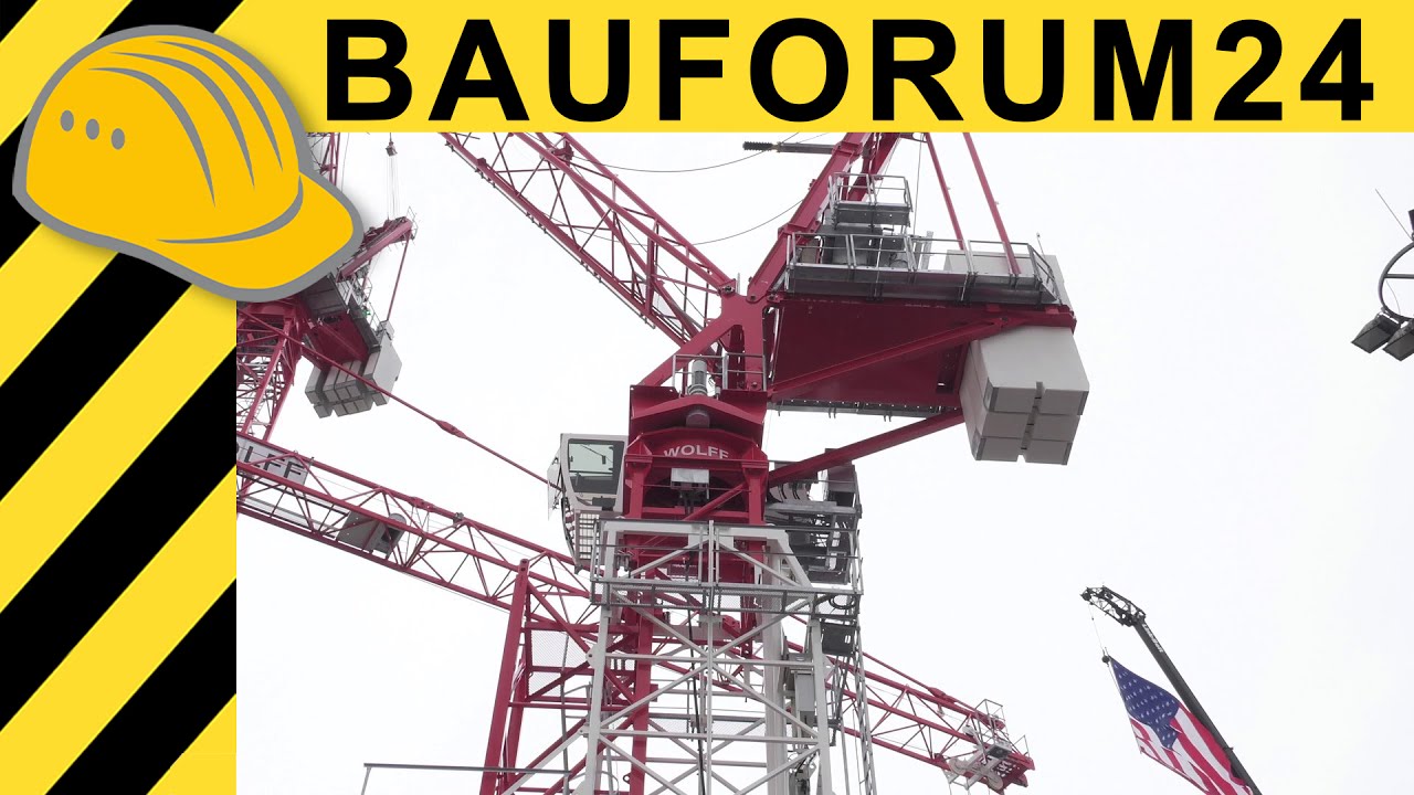 Wolffkran Kran Neuheiten bauma  -  4K UHD