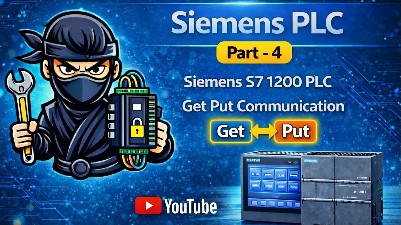 Siemens S7 1200 PLC GET PUT Communication To Second S7 1200.PLC