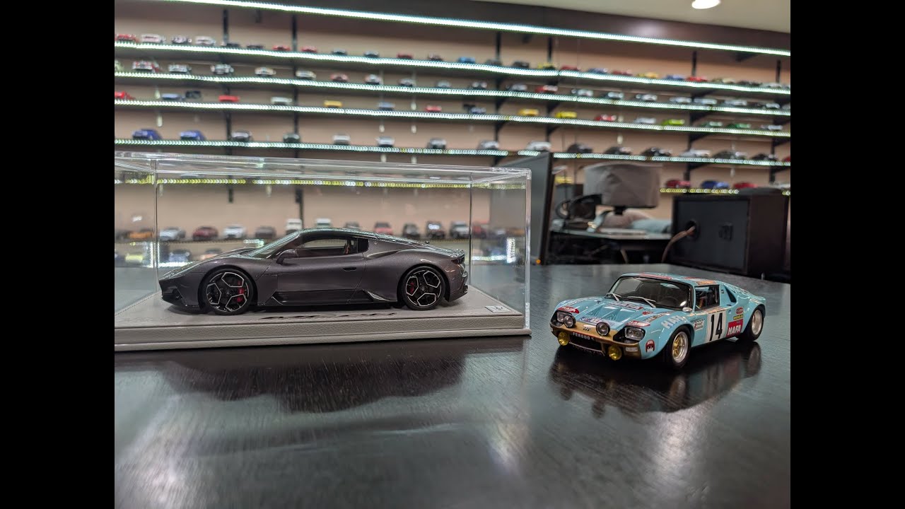 Обзор и распаковка масштабной модели Maserati MC20 и Jide S 1600 в масштабе 1:18 #распаковка #маш...