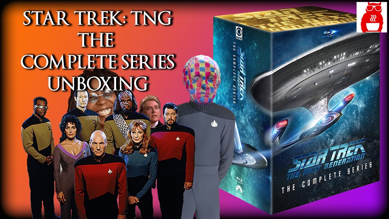 Star Trek: The Next Generation Blu Ray Unboxing