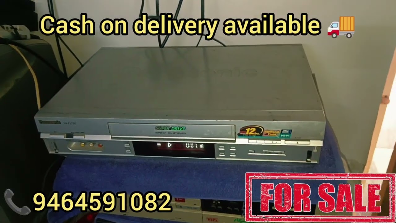 PANASONIC 6 HEAD VCR AVAILABLE FOR SALE 