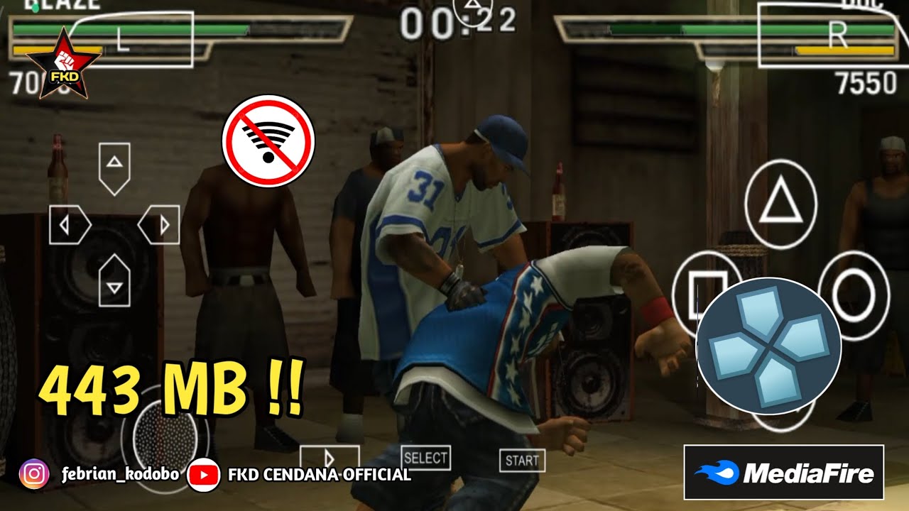 Main Game Def Jam Fighting For Ny The Takover PPSSPP Graphics HD Terbaik !!
