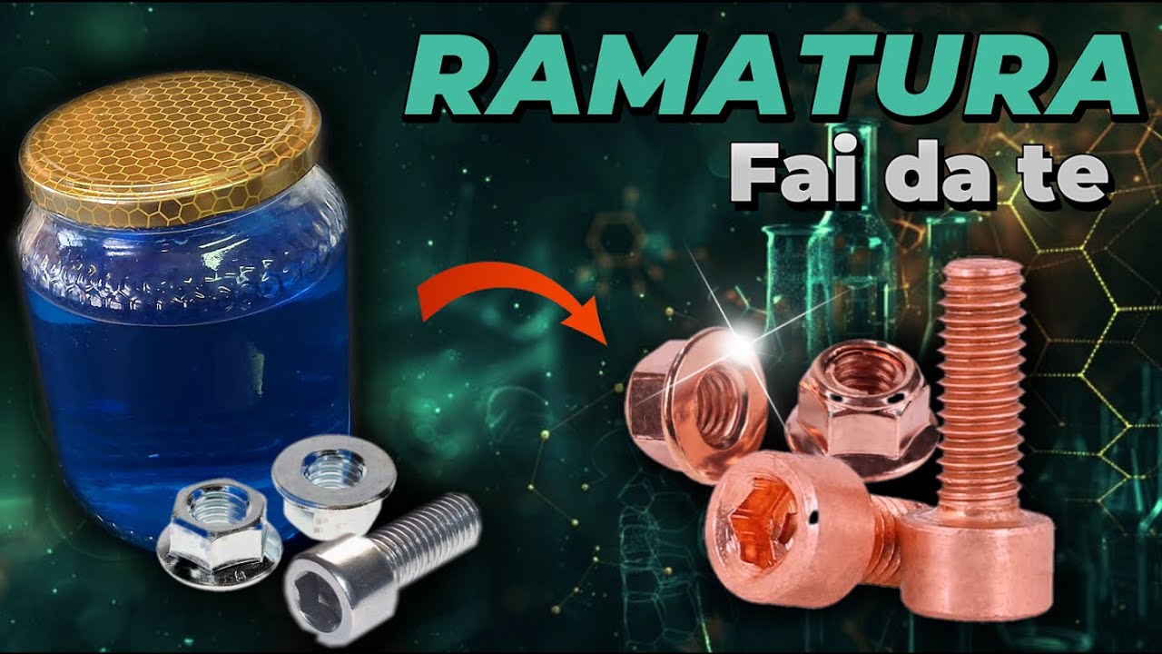 RAMATURA dei metalli fatta in casa