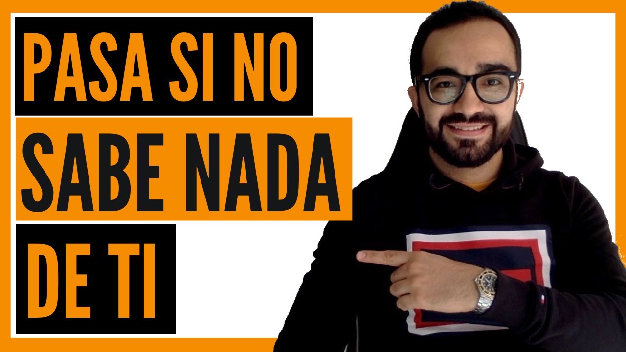 🤭 Esto PASA Si No SABE NADA DE TI