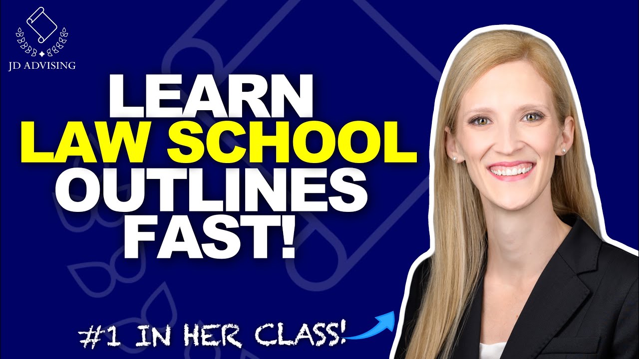 How to Learn Law School Outlines in The Most Efficient Way Possible!
