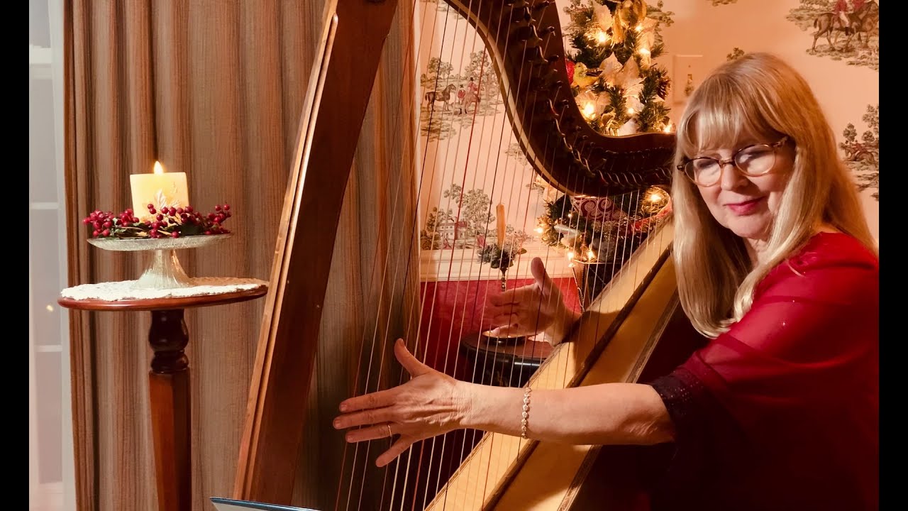 O Holy Night, arr. by Janet Witman for lever harp
