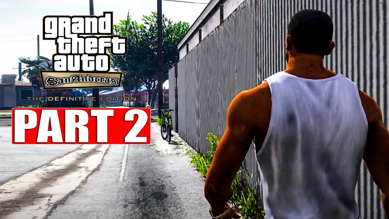 GTA SAN ANDREAS DEFINITIVE EDITION Gameplay German Part 2 German Walkthrough GTA SAN ANDREAS Deutsch