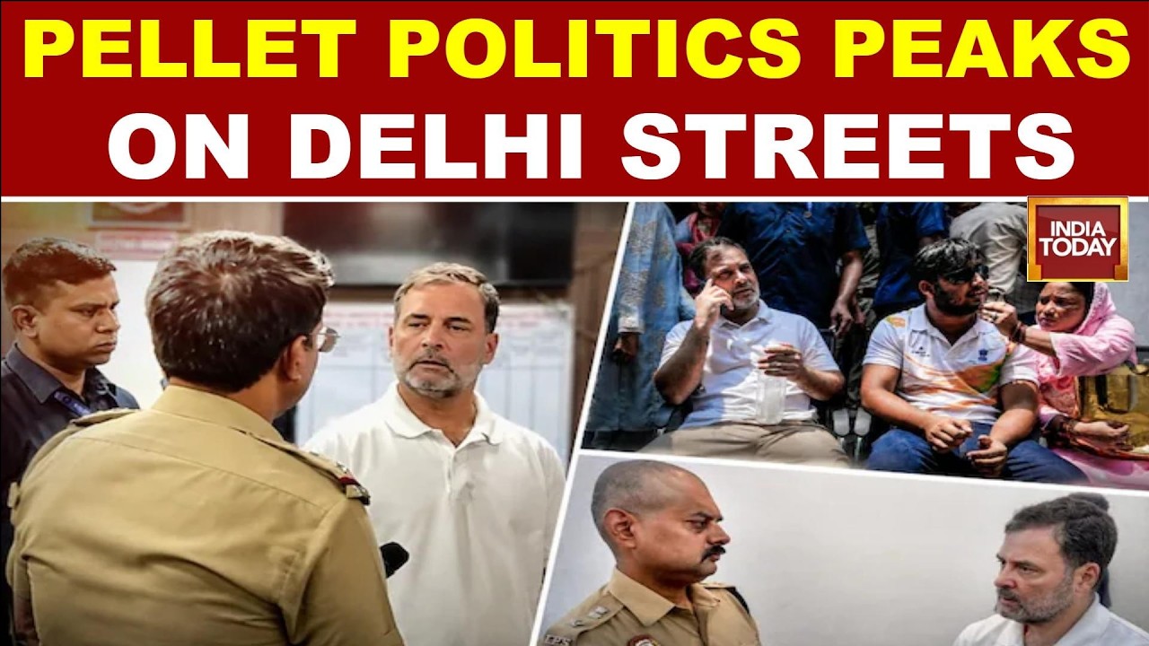 Dharna at Police Station Over Alleged Pellet Gun Injuries to Student and FIR Refusal