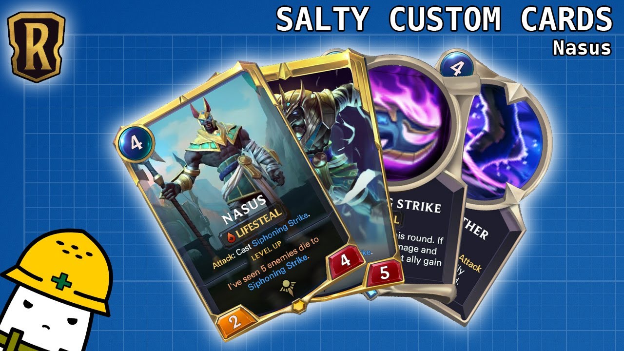 Salty Custom Cards - Nasus [Legend of Runterra]