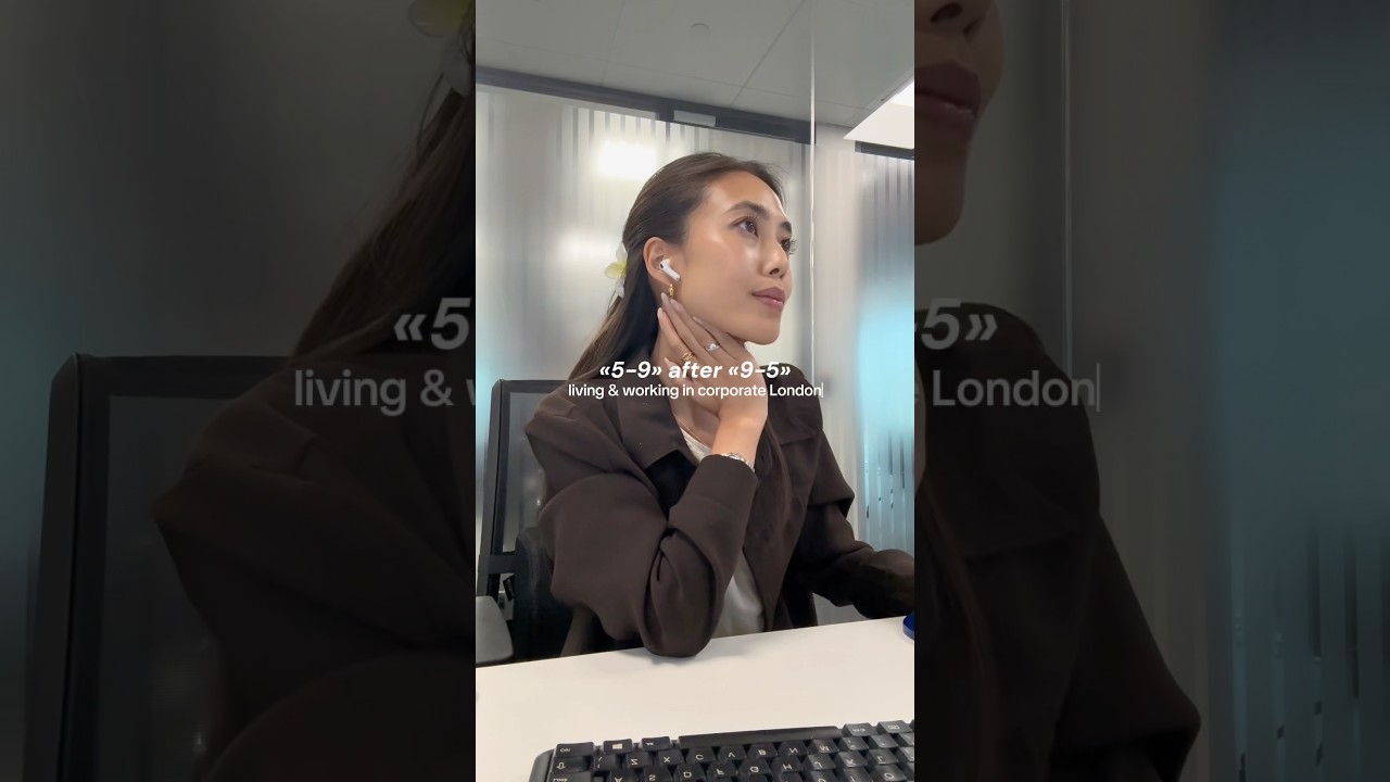 Another typical evening as a corporate girl working a 9-5 job in London
