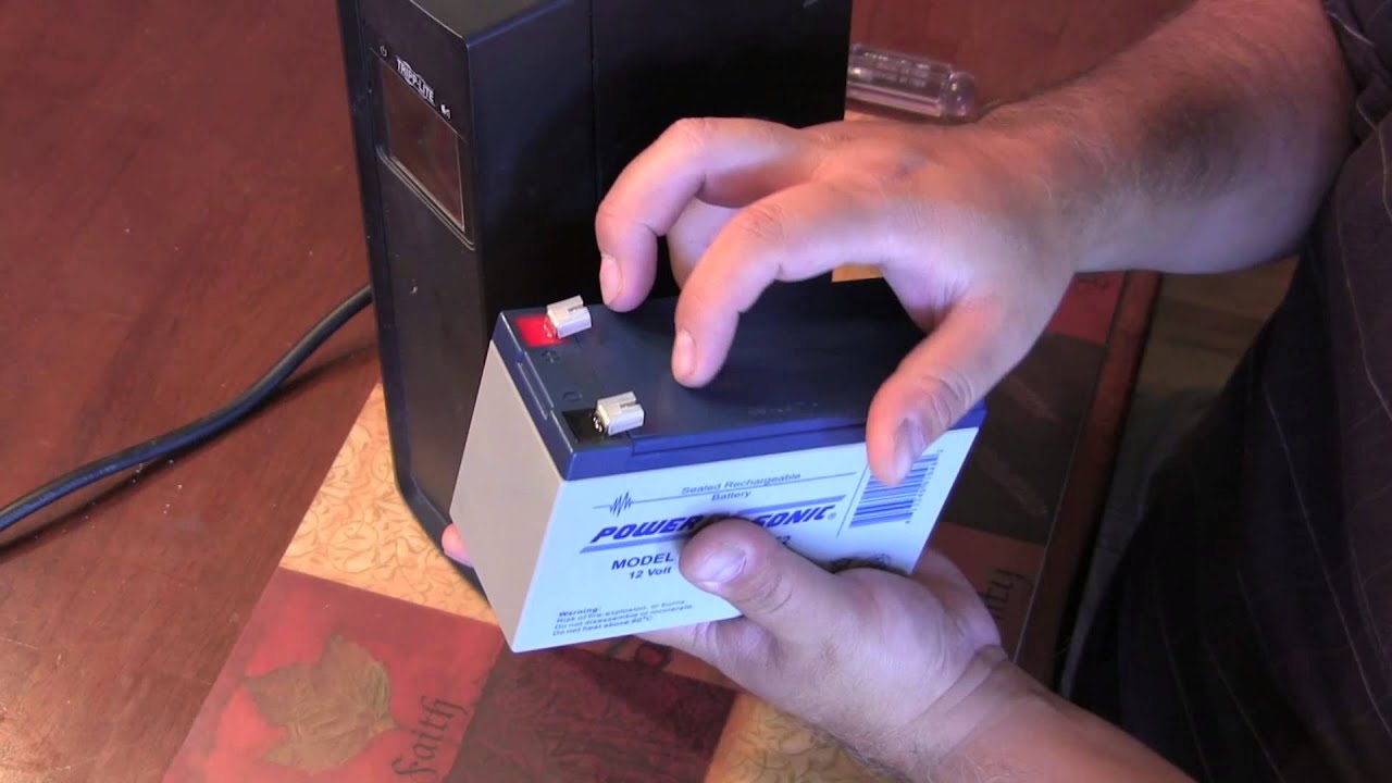 How to Replace the Battery in a Tripp Lite OMNI1000LCD UPS