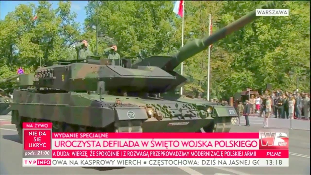 TVP - Poland Armed Forces Day Parade 2017 : Full Army Assets Segment [720p]