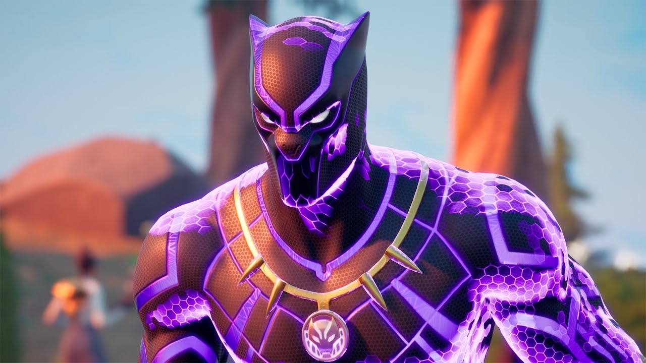 Fortnite - Black Panther Skin Gameplay