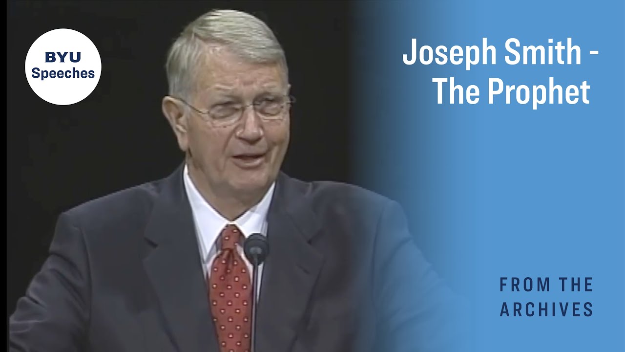 Joseph Smith - The Prophet | Richard C. Edgley