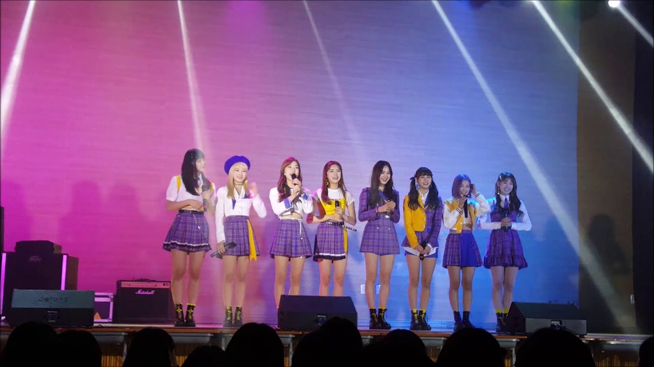 181221 드림노트(DreamNote) 학교축제 - DREAM NOTE+토크+좋아하나봐 직캠