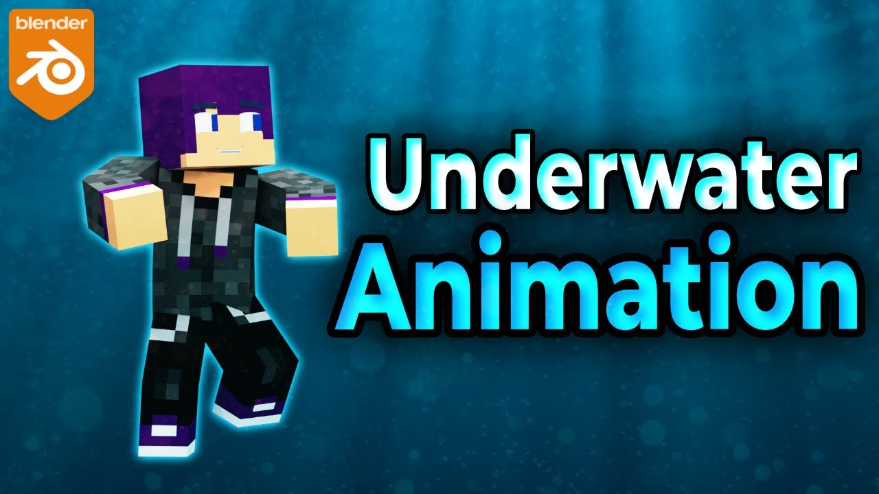 How To Easily Create Underwater Scenes in Blender (Minecraft Animation Tutorial)